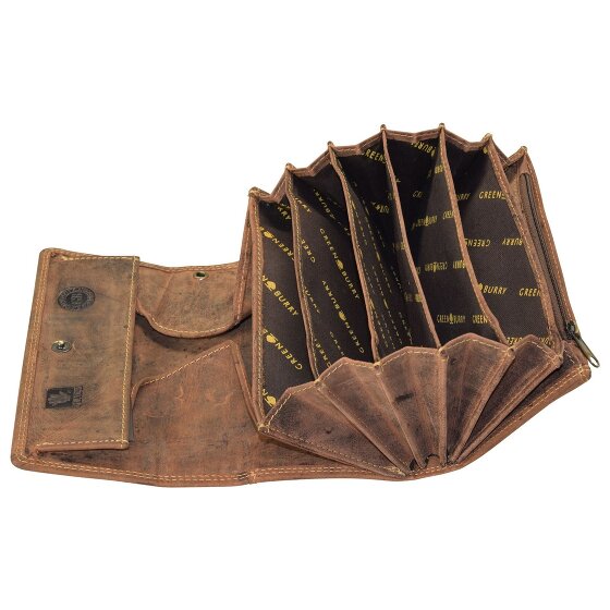 Greenburry Vintage waiter bag wallet leather 18 cm