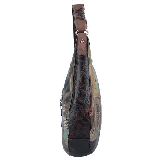 Anekke Shoen Brown Shoulder Bag 36 cm