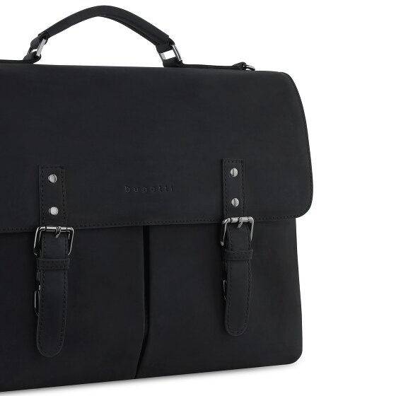 Bugatti Luca Briefcases Messenger Leather 39 cm Laptop compartment