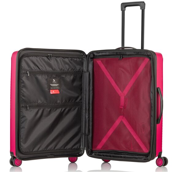 Pack Easy Jet 4 wheels Trolley 64 cm with expansion pleat