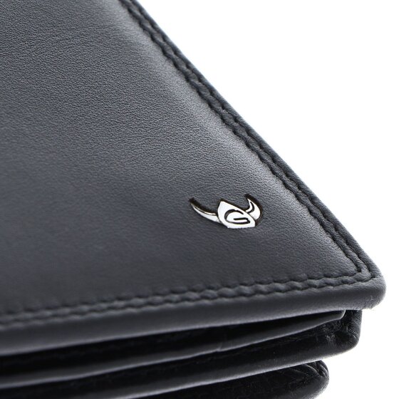 Golden Head Polo Wallet RFID protection Genuine Leather 12.5 cm