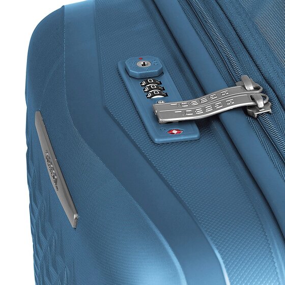 Gabol Queens 4 wheels Suitcase set 3-piece with expansion pleat