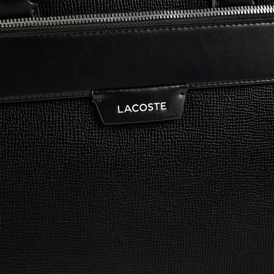Lacoste Ossian Briefcase Genuine Leather 41 cm Laptop compartment