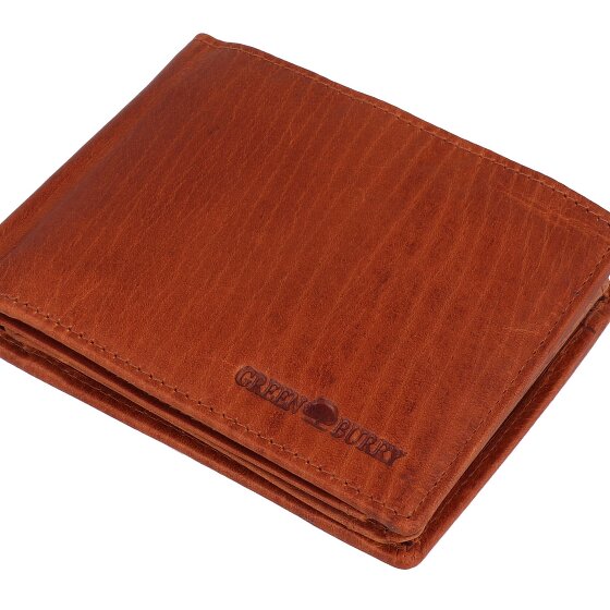 Greenburry House of Norway Wallet RFID protection Leather 13 cm