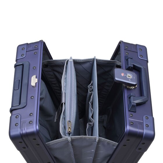 Aleon Business 4-wheel Aluminum Cabin suitcase, 42 cm, with Laptop Compartment