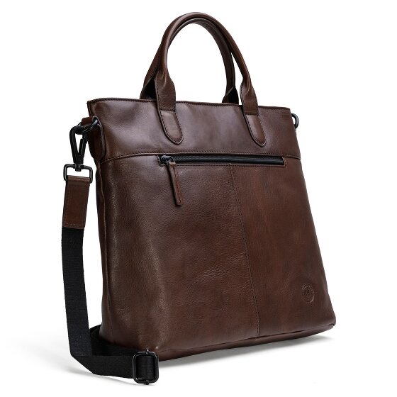 Farmhood Memphis Handbag Leather 37 cm Laptop compartment