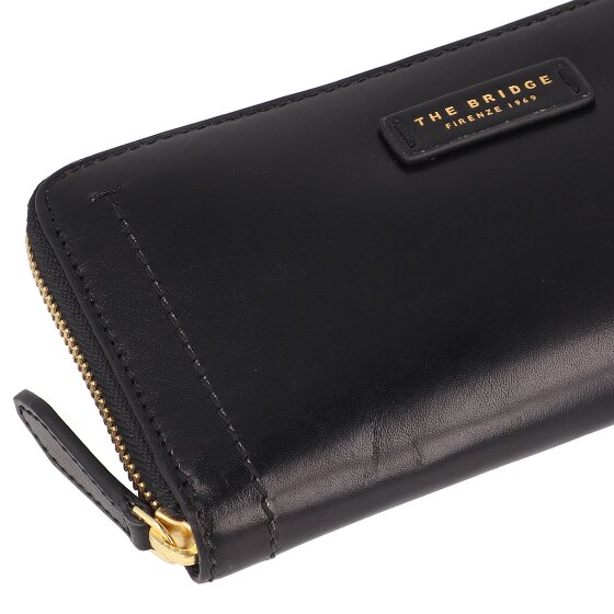 The Bridge Fiona Wallet RFID protection Leather 19 cm