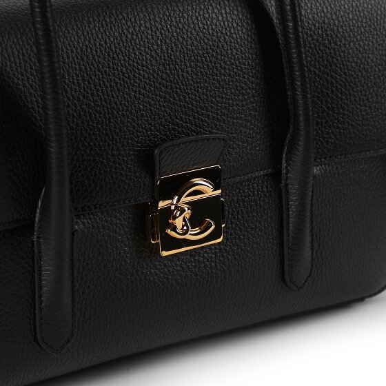 Coccinelle C-Me Lock Shoulder Bag Leather 35 cm