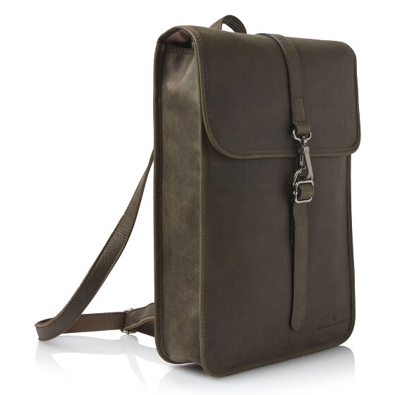 Castelijn & Beerens Carisma backpack RFID leather 41 cm laptop compartment