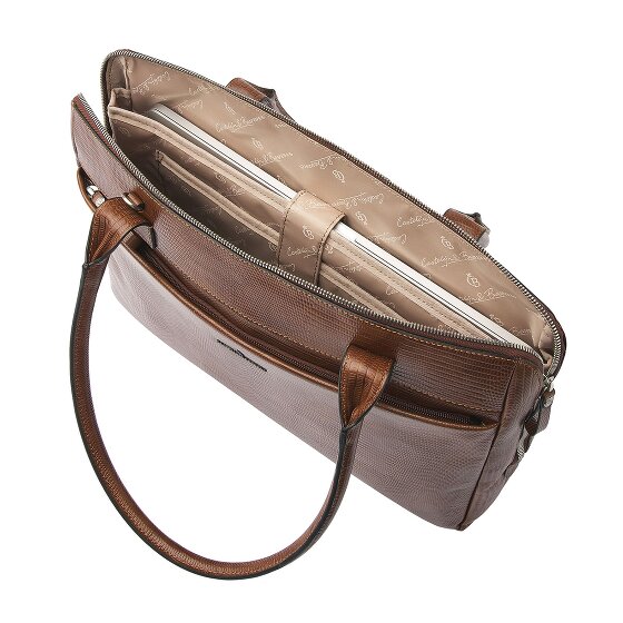 Castelijn & Beerens Vera Shoulder Bag RFID protection Leather 41 cm Laptop compartment
