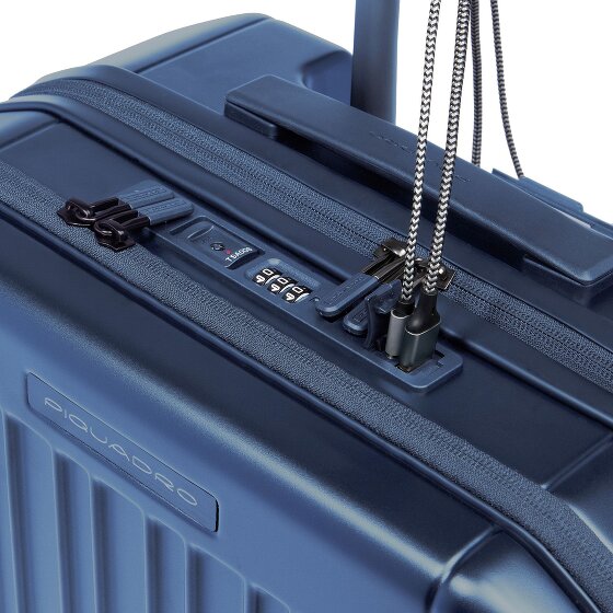 Piquadro PQ Light 4 wheels Pilot trolley 45 cm Laptop compartment