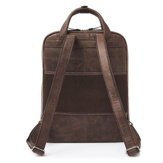 Castelijn & Beerens Carisma backpack RFID leather 40 cm laptop compartment