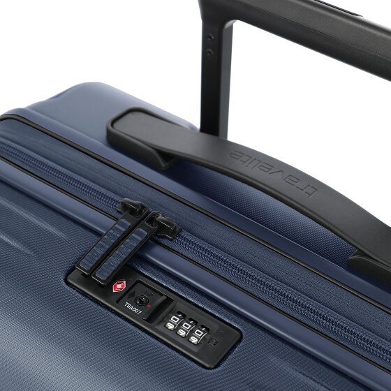 Travelite Dynamiic 4 wheels Trolley L 76 cm with expansion pleat