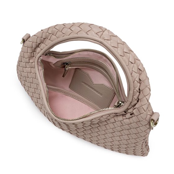 LES VISIONNAIRES Sadie Weave Shoulder Bag Leather 37 cm