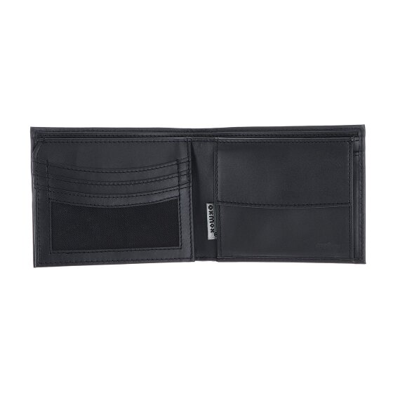 oxmox Leather Wallet RFID protection Genuine Leather 12 cm