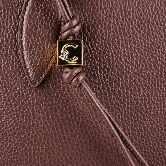 Coccinelle Thess Shoulder Bag Genuine Leather 45 cm