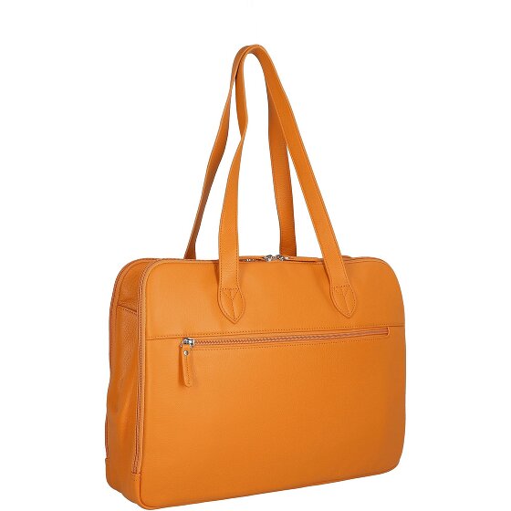 Jump Uppsala shoulder bag leather 40 cm laptop compartment