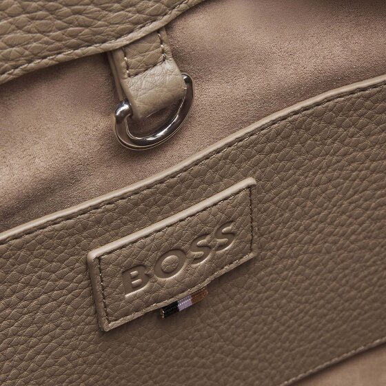 Boss Clarice Shoulder Bag Genuine Leather 43 cm