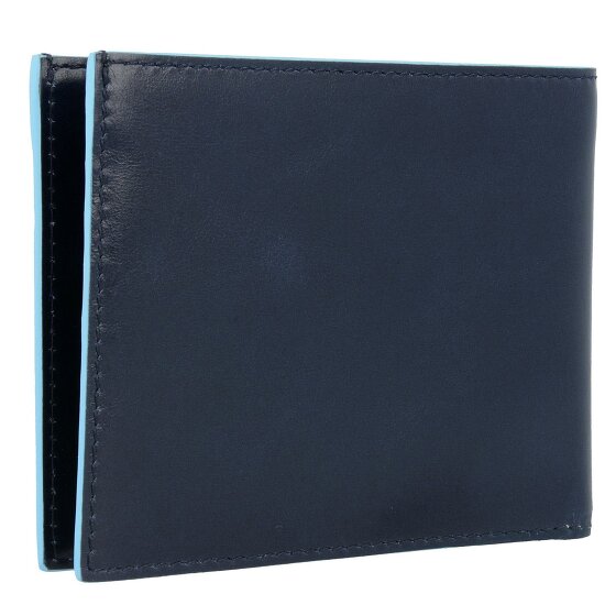 Piquadro Blue Square Credit card case Genuine Leather 12 cm
