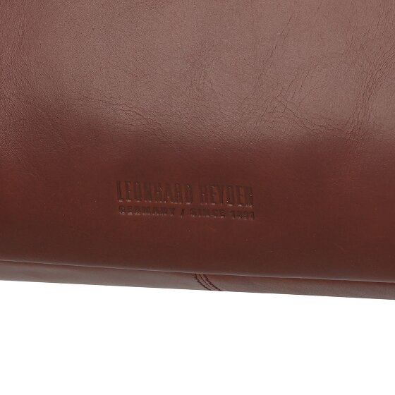 Leonhard Heyden Cambridge shoulder bag leather 41 cm laptop compartment