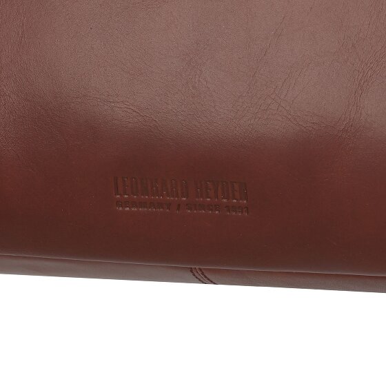 Leonhard Heyden Cambridge shoulder bag leather 41 cm laptop compartment