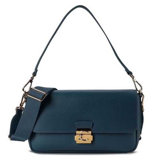 Coccinelle C-Me Lock Shoulder Bag Leather 29 cm