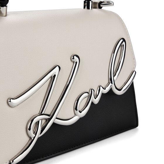 Karl Lagerfeld Signature 2.0 Handbag Genuine Leather 21.5 cm