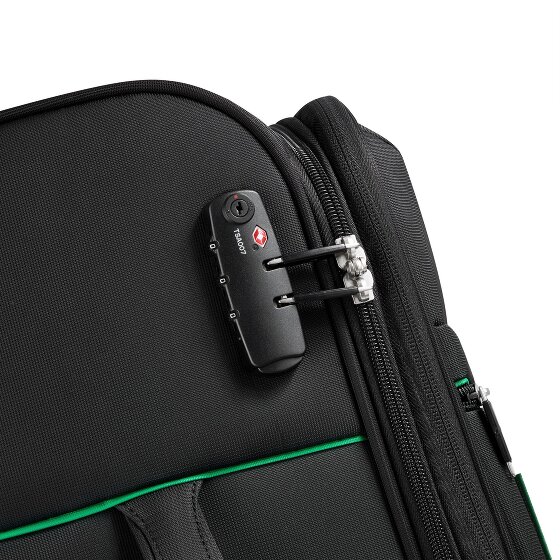 Delsey Paris x United Colors of Benetton Color Bock 4-wheeled trolley 67 cm with expansion fold