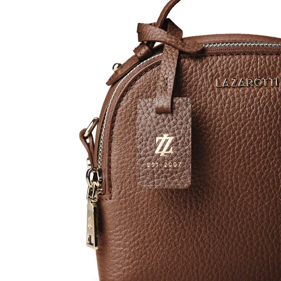 Lazarotti Bologna Leather Crossbody Handbag, Leather, 17 cm