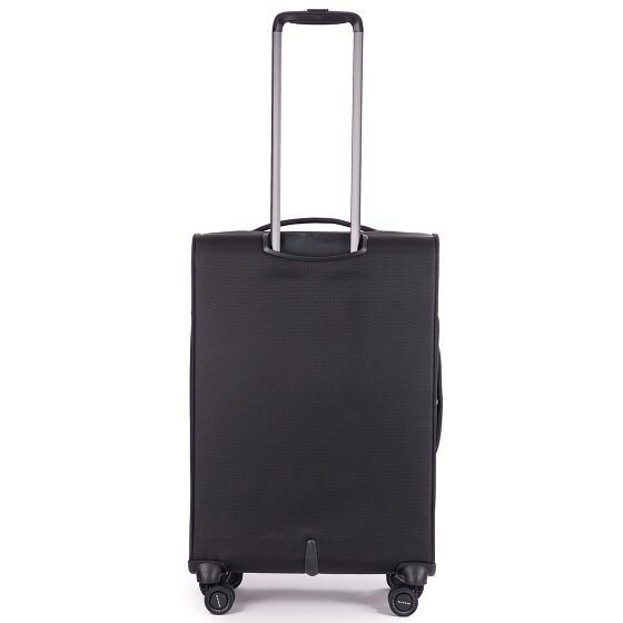 Stratic Stratic Light + 4 wheels Trolley 68 cm with expansion pleat