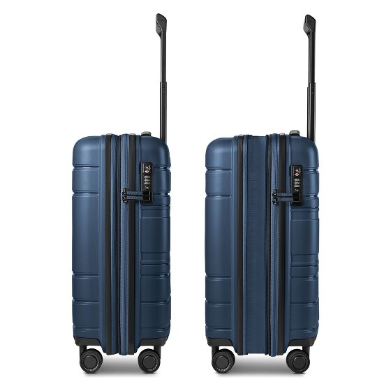 Redolz Essentials 11 4 wheels Cabin suitcase 55 cm Expandable