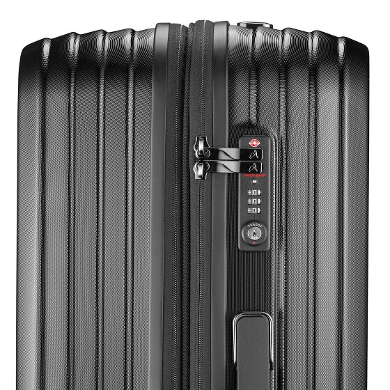 Pack Easy Genius 4 wheels Trolley L 76 cm with expansion pleat