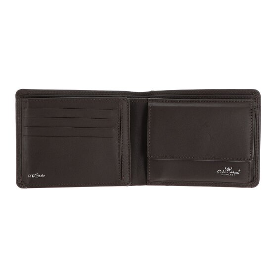 Golden Head Polo Wallet RFID protection Genuine Leather 12 cm