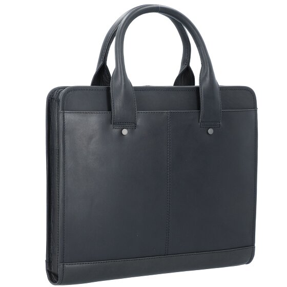 Plevier Navigator Briefcase Genuine Leather 34 cm