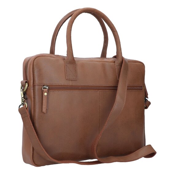 Burkely Vintage Briefcase Genuine Leather 37 cm Laptop compartment