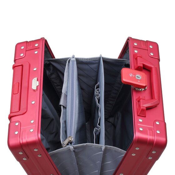 Aleon Business 4-wheel Aluminum Cabin suitcase, 42 cm, with Laptop Compartment