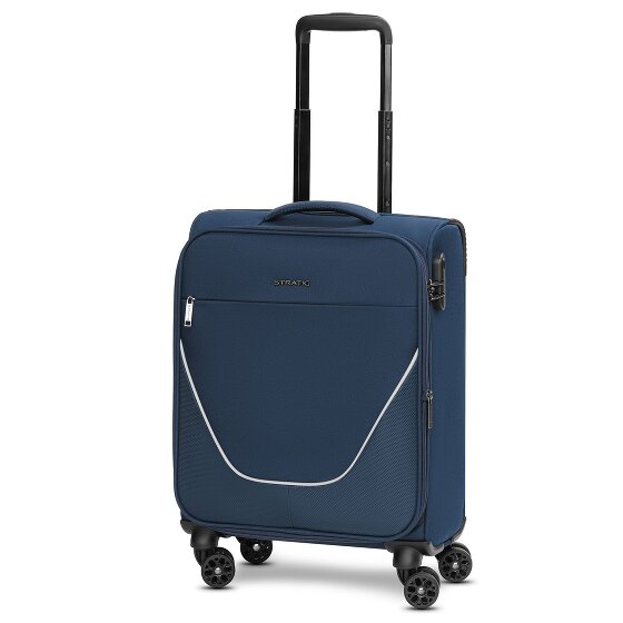 Stratic taska 4 Roll Cabin Trolley S 55 cm with Expanding Pleat