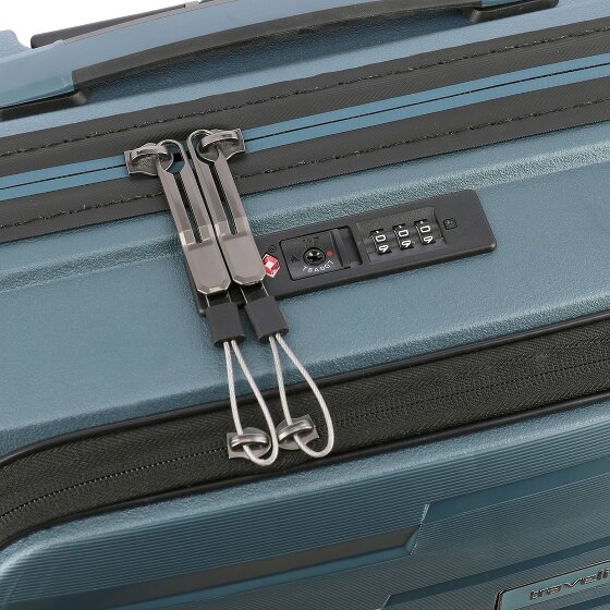 Travelite Air Base 4 wheels Cabin suitcase 55 cm Laptop compartment