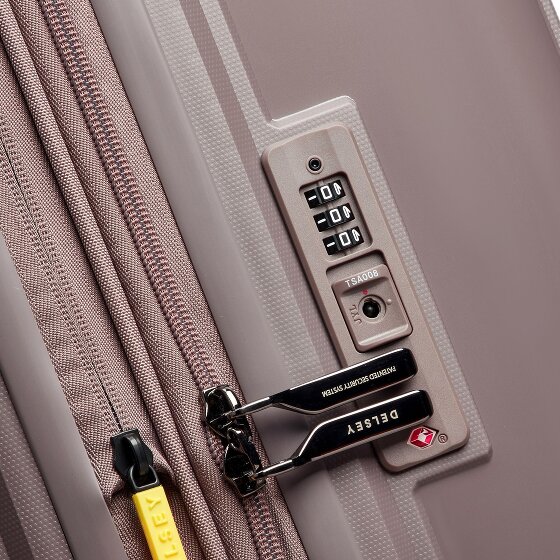 Delsey Paris Lutece 4 wheels Cabin trolley 55 cm with expansion pleat