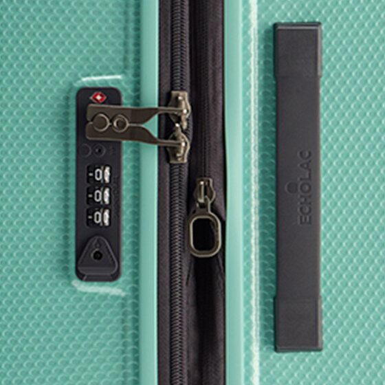 Echolac Logic Pro 4 wheels Suitcase set 3-piece with expansion pleat