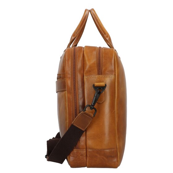 Greenburry Newport Briefcase Genuine Leather 43 cm Laptop compartment