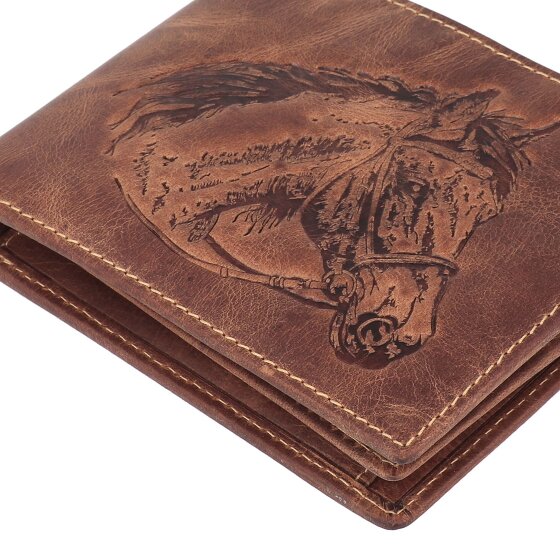 Greenburry Vintage Sternzeichen Wallet Leather 12 cm
