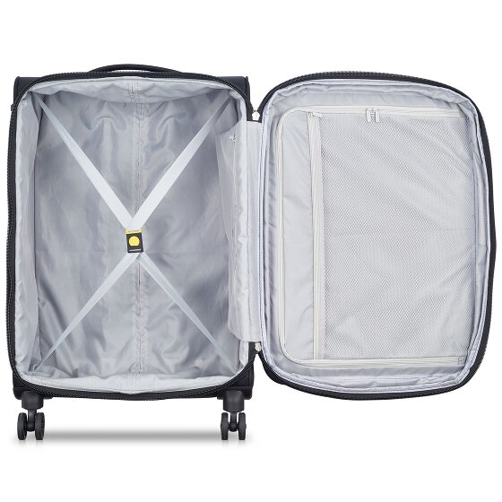 Delsey Paris Pin Up 6 4 wheels Trolley 69 cm with expansion pleat