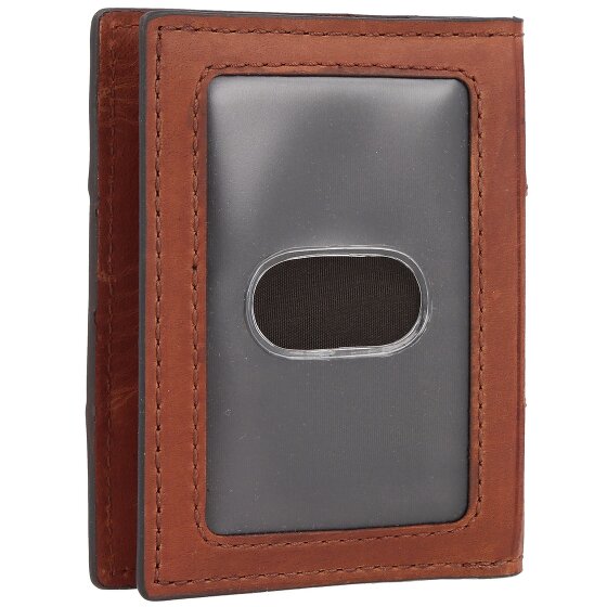Fossil Everett credit card case leather 10 cm