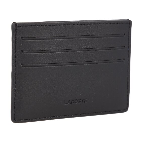 Lacoste Monogram Nomogramme Credit card case RFID protection Leather 10 cm