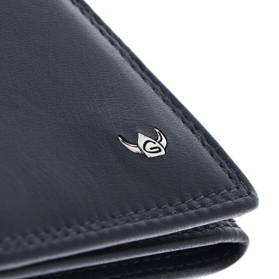 Golden Head Polo Wallet RFID protection Genuine Leather 10 cm
