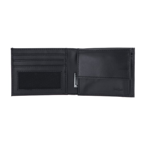 oxmox Leather Wallet RFID protection Genuine Leather 11 cm