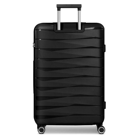 Franky London 4 wheels Trolley L 74 cm with expansion pleat