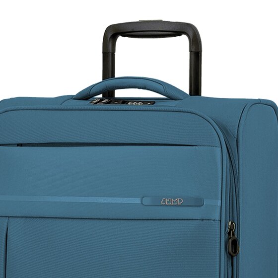 Jump Monthélys 4 wheels Cabin trolley 55 cm with expansion pleat