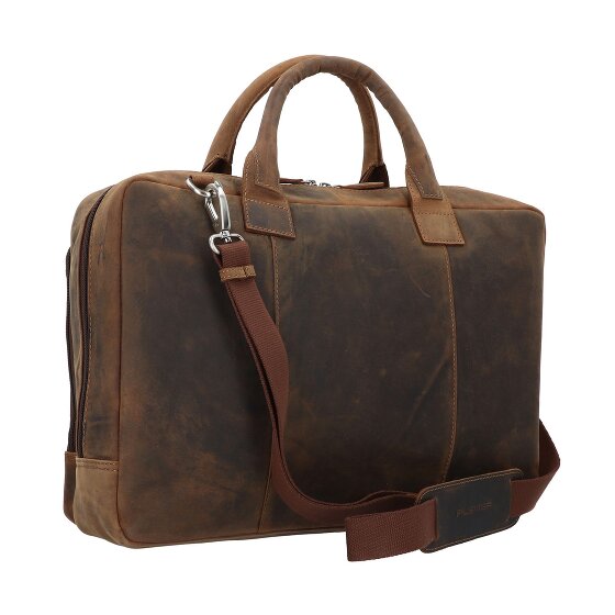 Plevier Retro Colmar Briefcase Leather 40 cm Laptop compartment